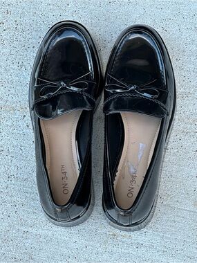 On 34th Stassy Platform Loafers. Size 9.